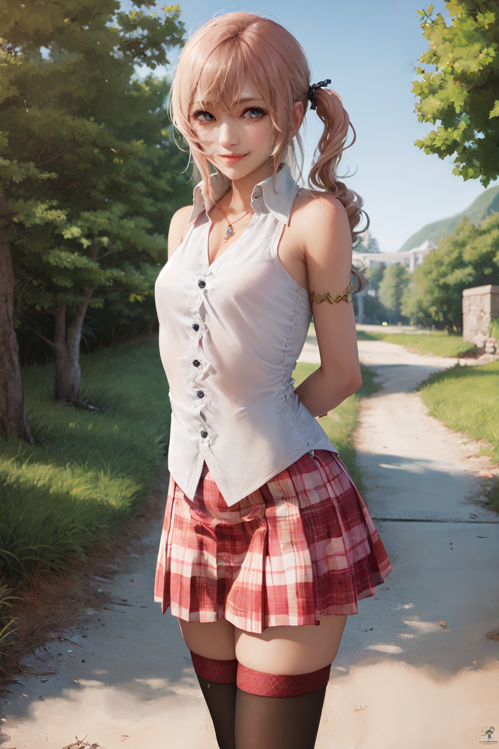 00055-284259115-(masterpiece, best quality_1.2), , cowboy shot, solo, 1girl, serah farron, smile, looking at viewer, arms behind back, side pony.jpg